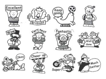 Belobigungsstempel Welldone