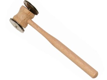 Schellenstab, doppelt