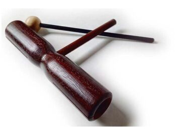 Röhrentrommel mit Haltestab