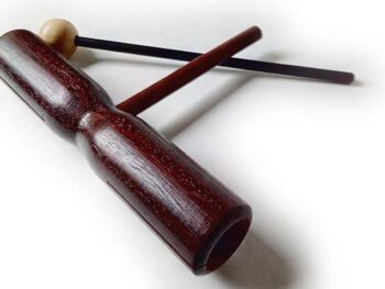 Röhrentrommel mit Haltestab