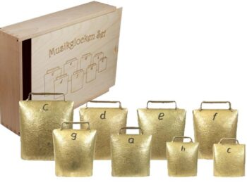 Musikglockensatz MG 01 in Holzkiste