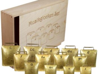 Musikglockensatz MG 04 in Holzkiste