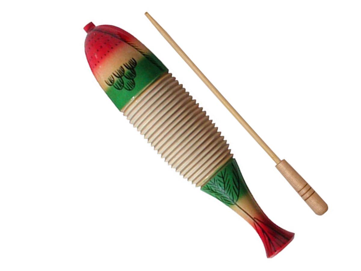 Mexikanisches Guiro - Fischform – Bild 1