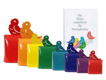 Musikglockensatz bunt