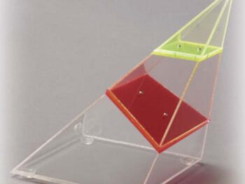 4-seitige Pyramide, schräg gestellt