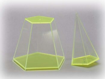 5-seitige Pyramide mit abnehmbarer Spitze