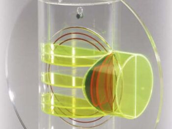 Zylinder durchdrungen von kleinerem Zylinder