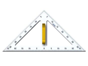 Zeichendreieck 45°, 60 cm