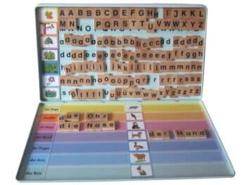 Lesekasten - Bilder, Wörter & Buchstaben