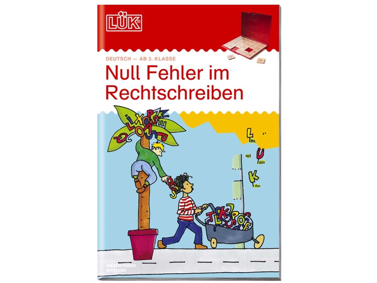 LÜK Heft - Null Fehler im Rechtschreiben 1 – Bild 1