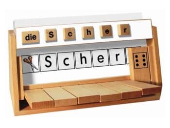 Klappe auf - Buchstaben