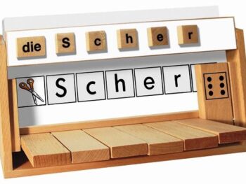 Klappe auf - Buchstaben