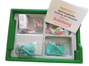Elektrobaukasten Schaltung und Versuche mit Netzteil
