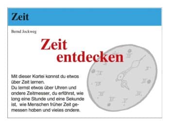 Zeit entdecken