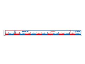 Zahlenstrahlband - 1-100.000