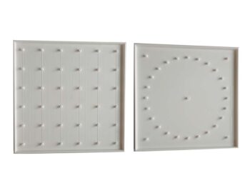 Geobrett - 18 x 18 cm - doppelseitig