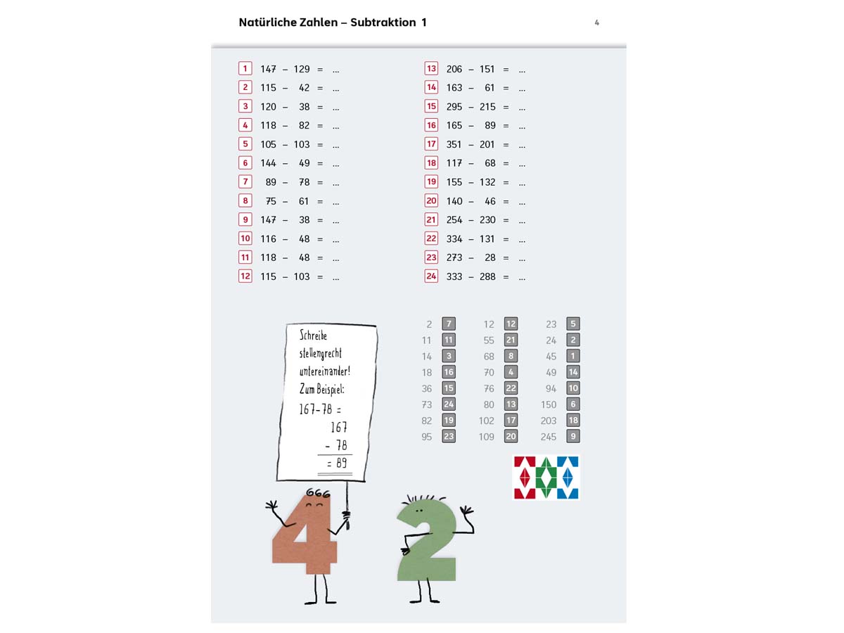 LÜK-Heft - Mathematik Grundlegende Übungen – Bild 2