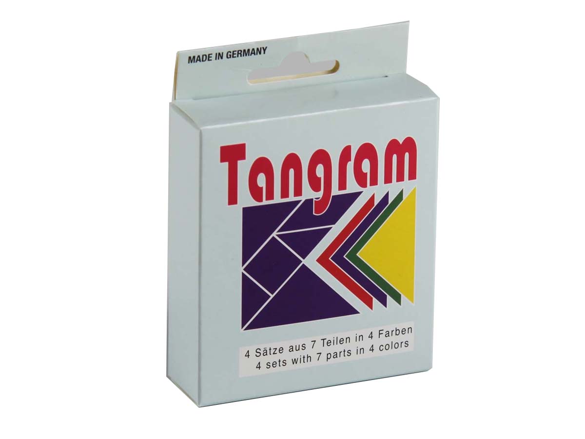 Schüler-Tangram in 4 Farben – Bild 1