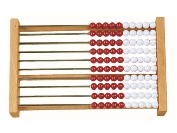 Schüler-Rechenmaschine 1 - 100 - System 3