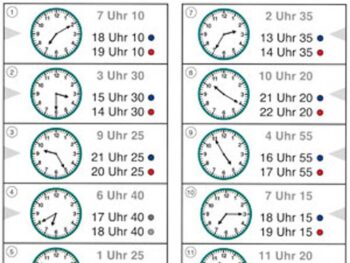 COLORCLIPS - Wieviel Uhr ist es