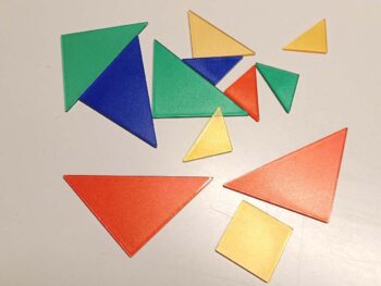 Overhead-Tangram - 10 x 10 cm