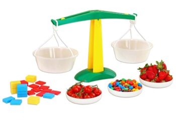 Kinder-Balkenwaage aus Kunststoff