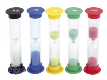 Sanduhren Set, 5-teilig