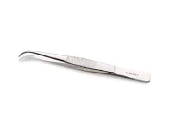 Pinzette, spitz/gebogen