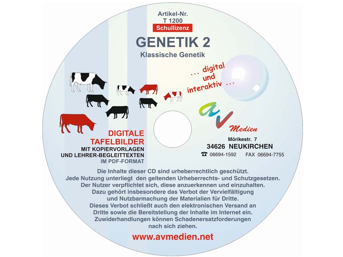 Genetik 2: Klassische Genetik – Bild 1