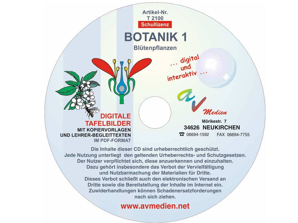 Botanik 1: Blütenpflanzen – Bild 1