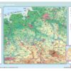 Niedersachsen, physisch/politisch - Thumbnail Image 1