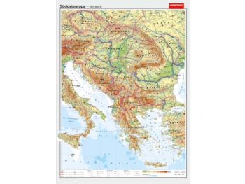 Südosteuropa - physisch / politisch