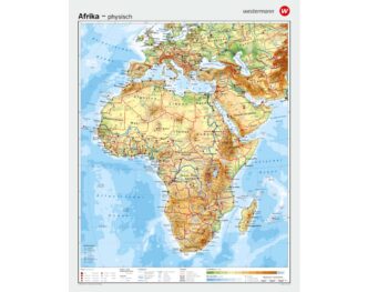 Afrika - physisch / politisch