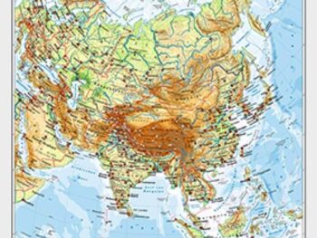 Asien - physisch / politisch