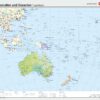 Australien und Ozeanien - physisch / politisch - Thumbnail Image 2