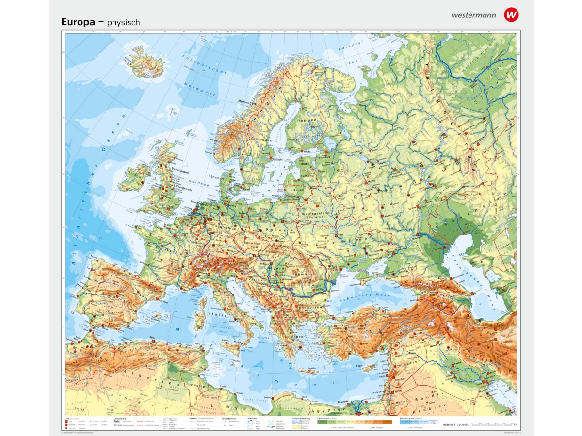 Europa - physisch – Bild 1