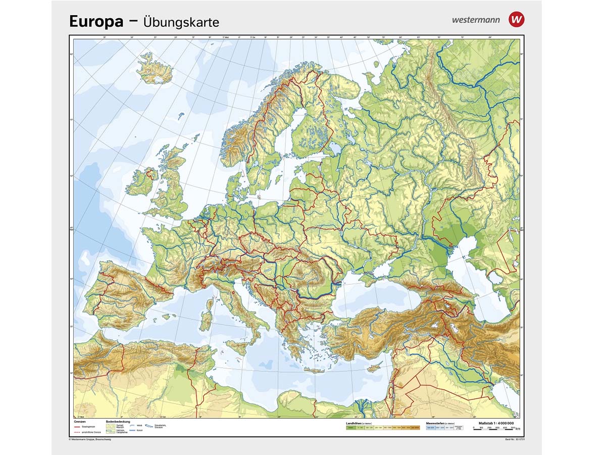Europa - physisch / stumm – Bild 2