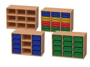 Materialcontainer - Aufsatzschrank