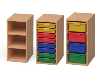 Materialcontainer - Aufsatzschrank