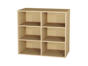 Aufsatzregal mit Mittelwand
