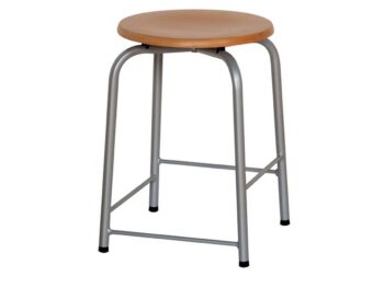 Hocker mit Fußraste in 4 Höhen