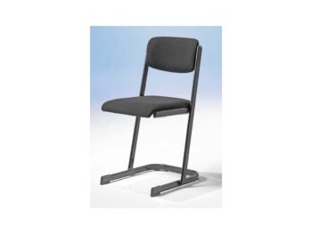 Lehrerstuhl - U-Fuß - offener Sitzträger
