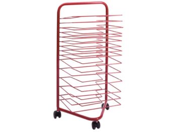 Trocknungswagen, rot