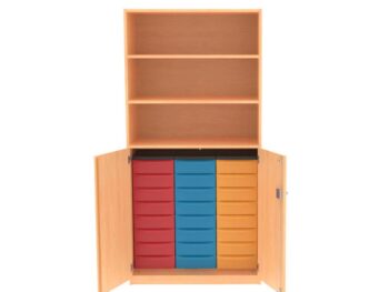 Materialschrank mit Modulboxen