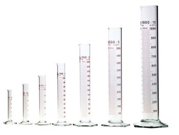 Messzylinder aus Borosilikatglas 3.3