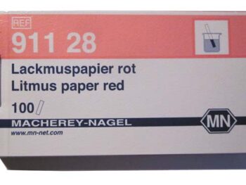 Lackmuspapier rot
