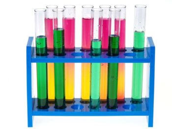 Reagenzglasgestell aus Kunststoff