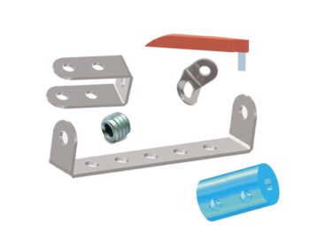 Einzelteile zu den Mechanikbaukästen