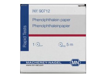 Phenolphthalein Papier, pH: 8,3–10,0