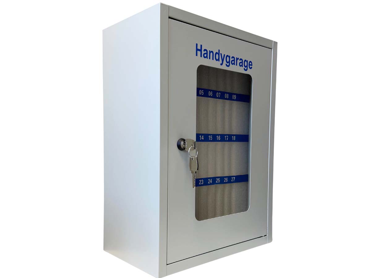 Handytresor aus Stahl mit 36 Slots mit Zylinderschloss – Bild 2